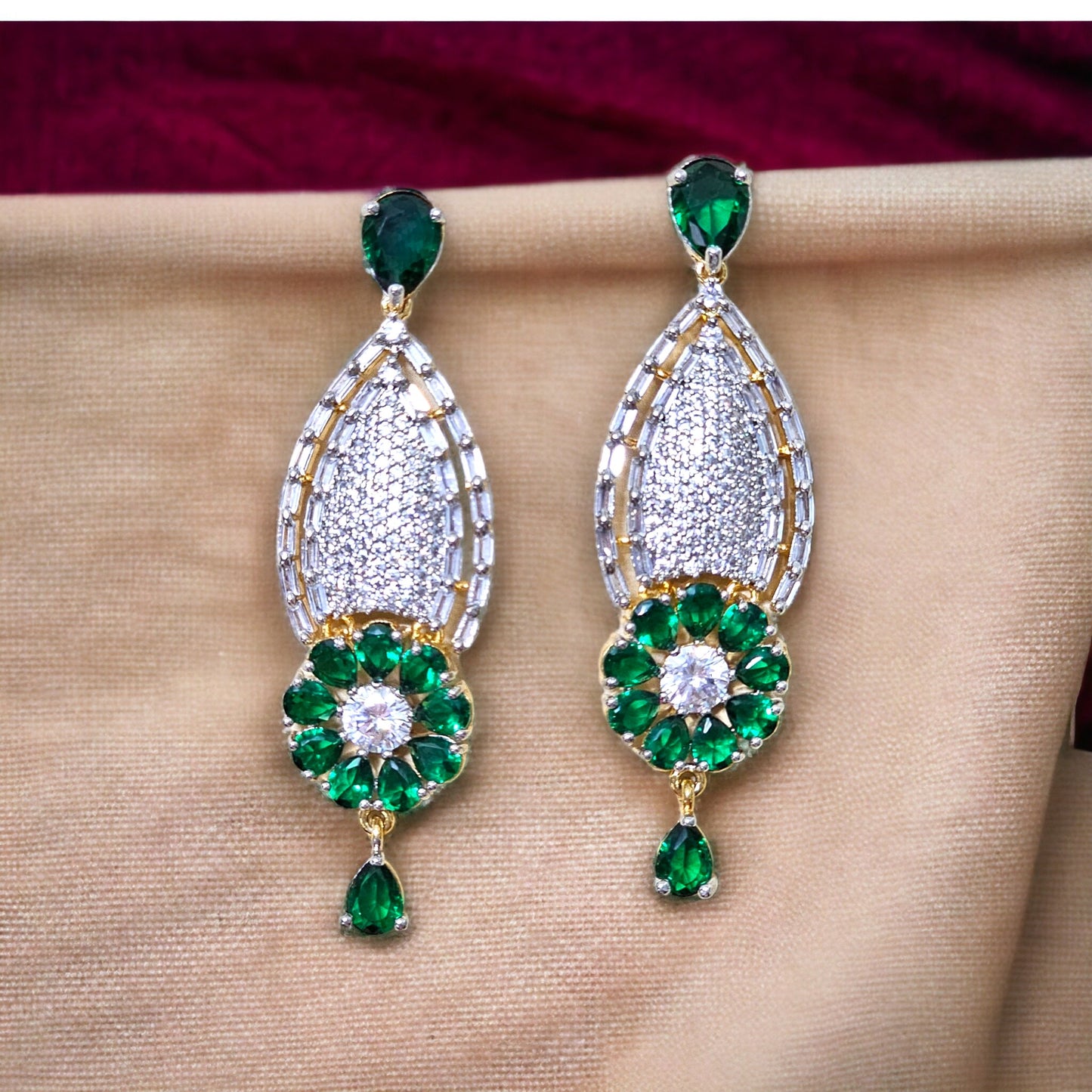 Diamond Dazzle Drops Earrings