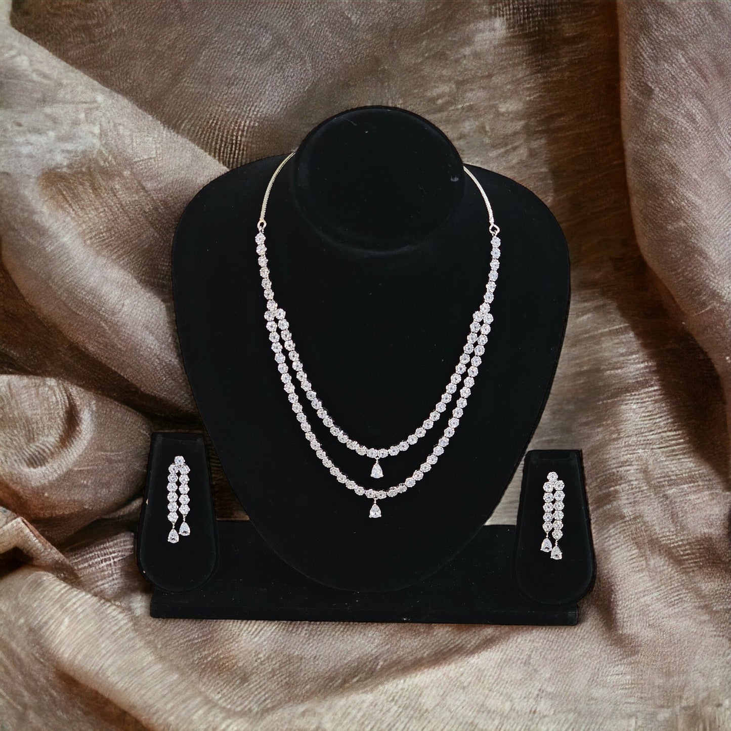 RABIAH Diamond Necklace  SET