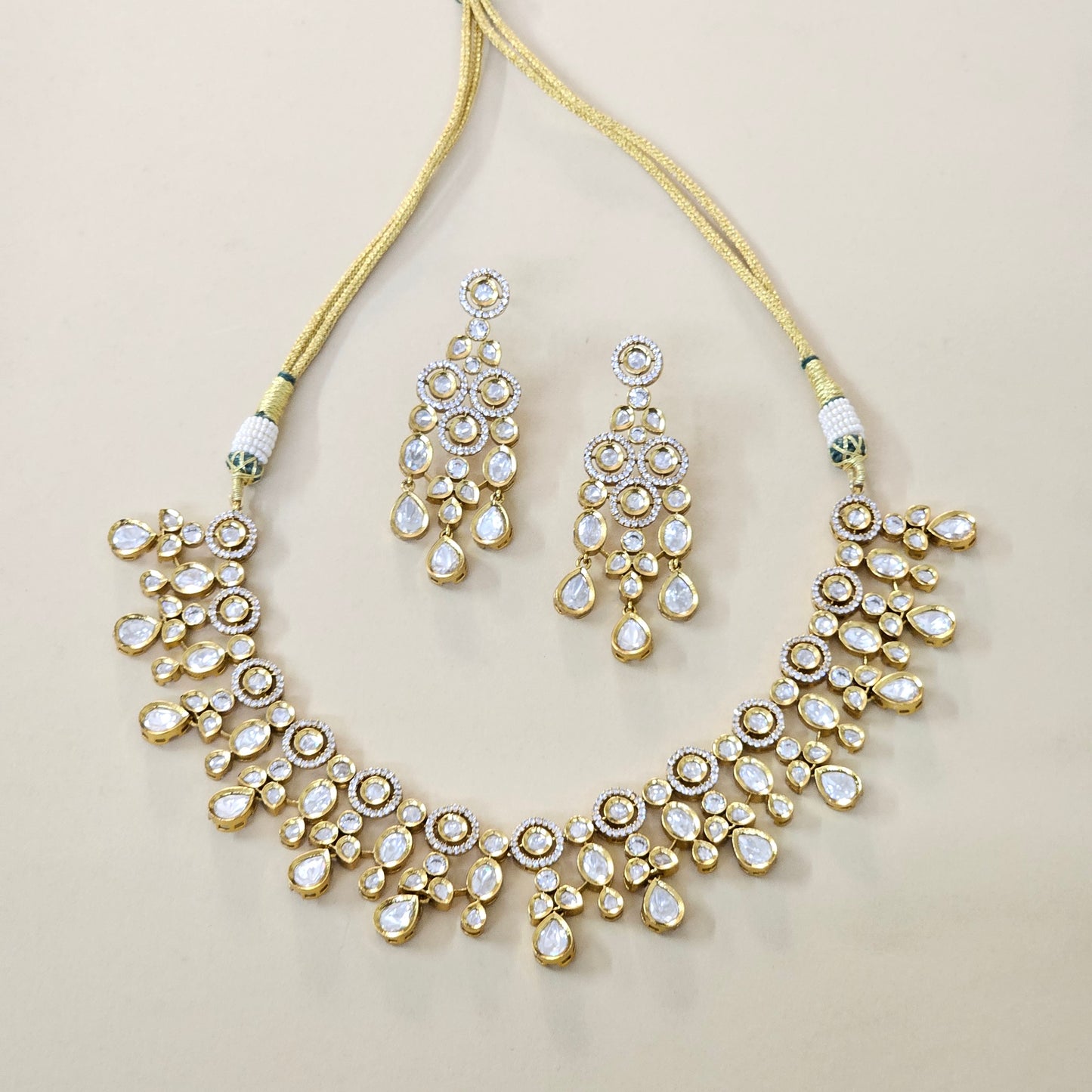 Zaib  Kundan Necklace Set