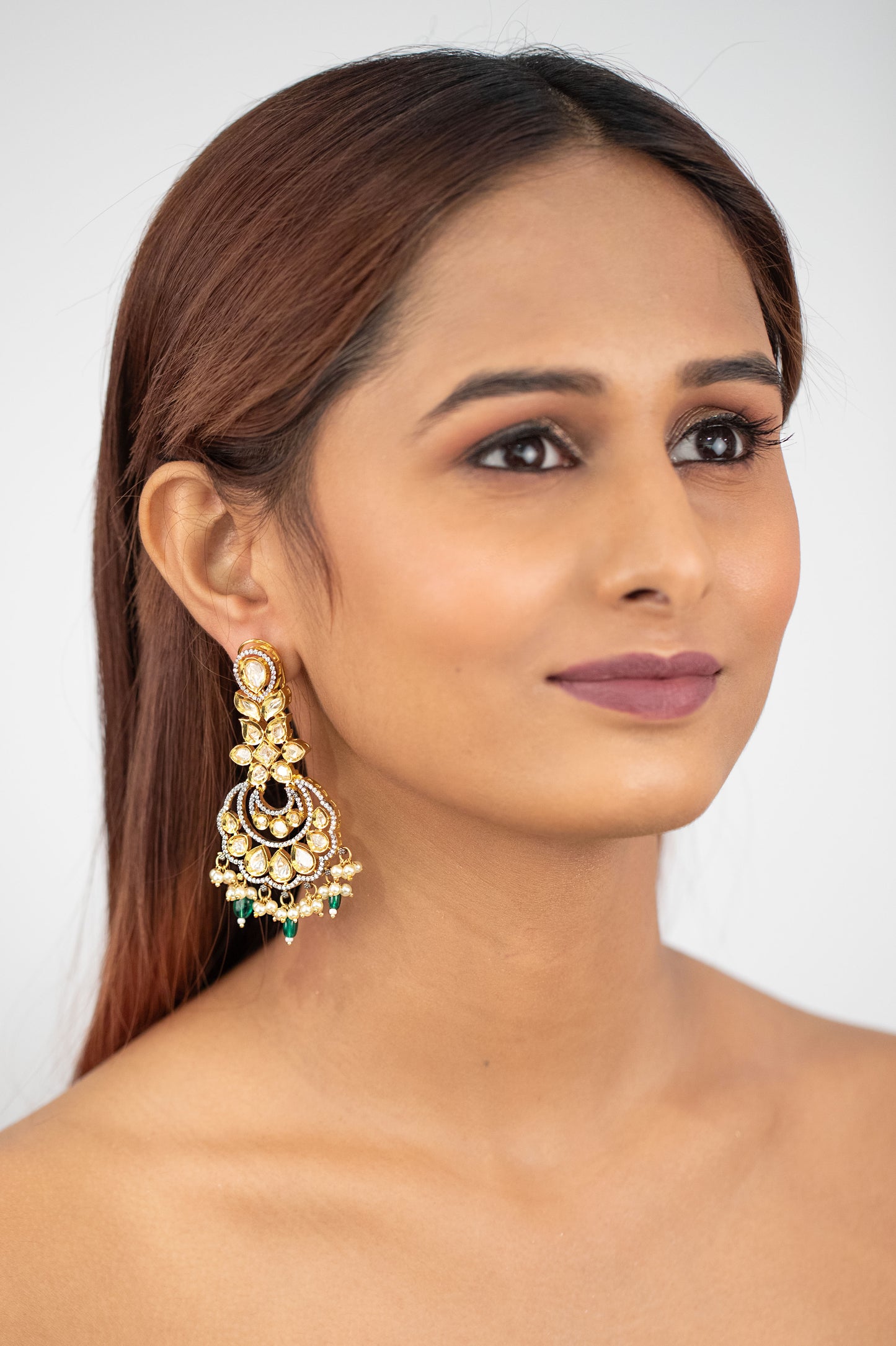 Soham  Long Earrings