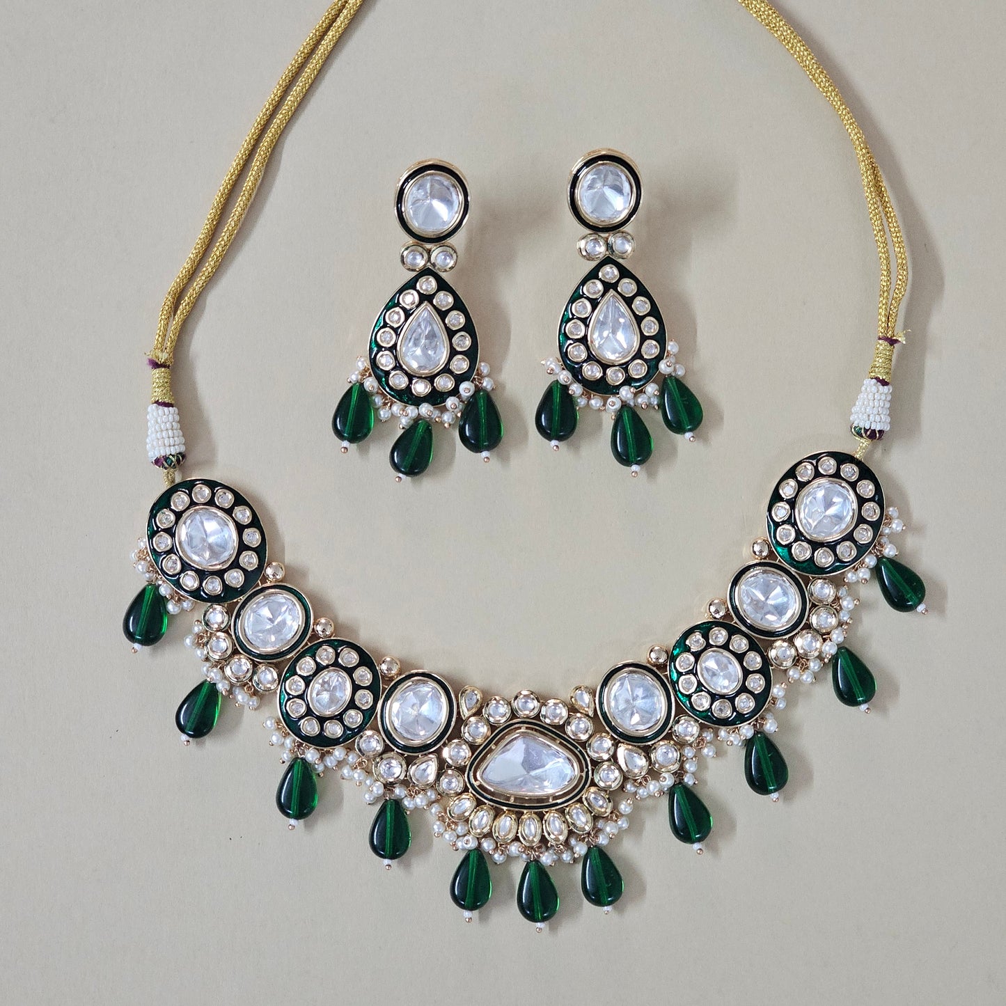 SHAZNA Diamond  Necklace Set