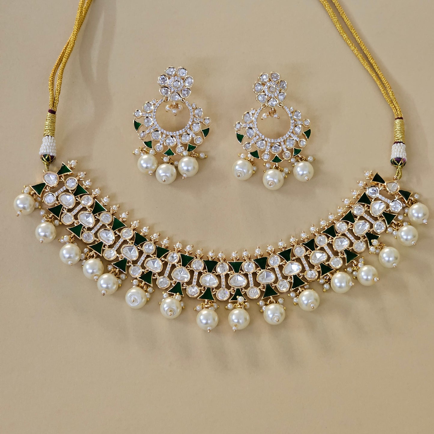 Najma kundan necklace set