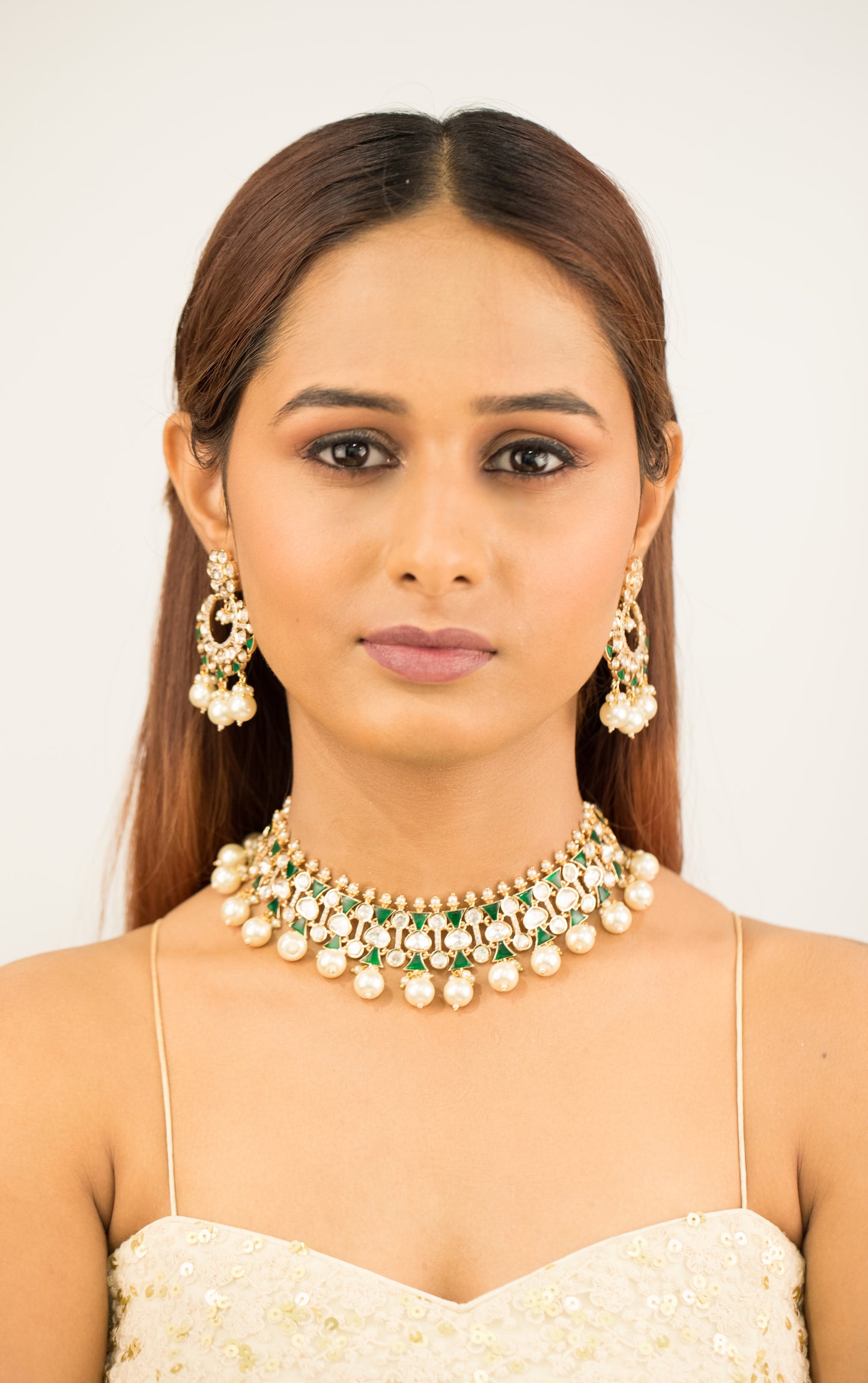 Najma kundan necklace set