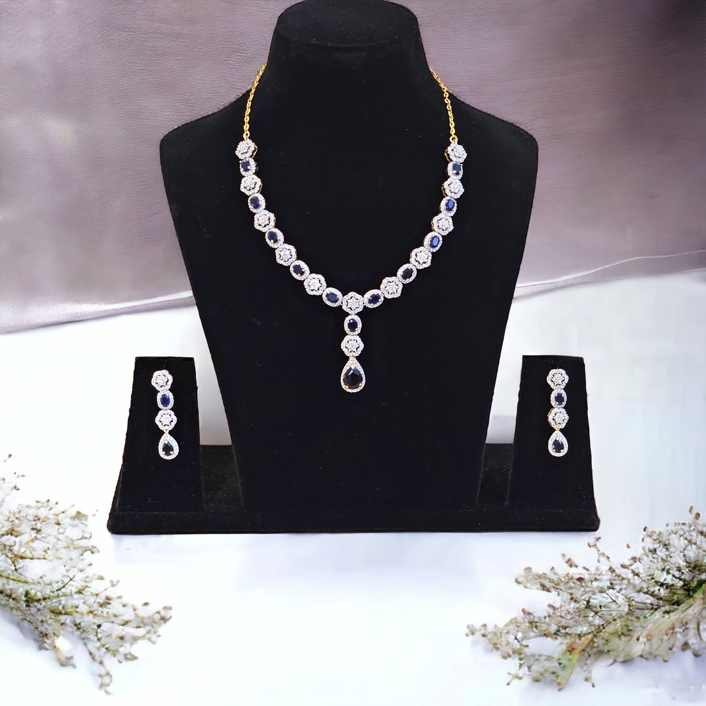 Alfaz Diamond  necklace set