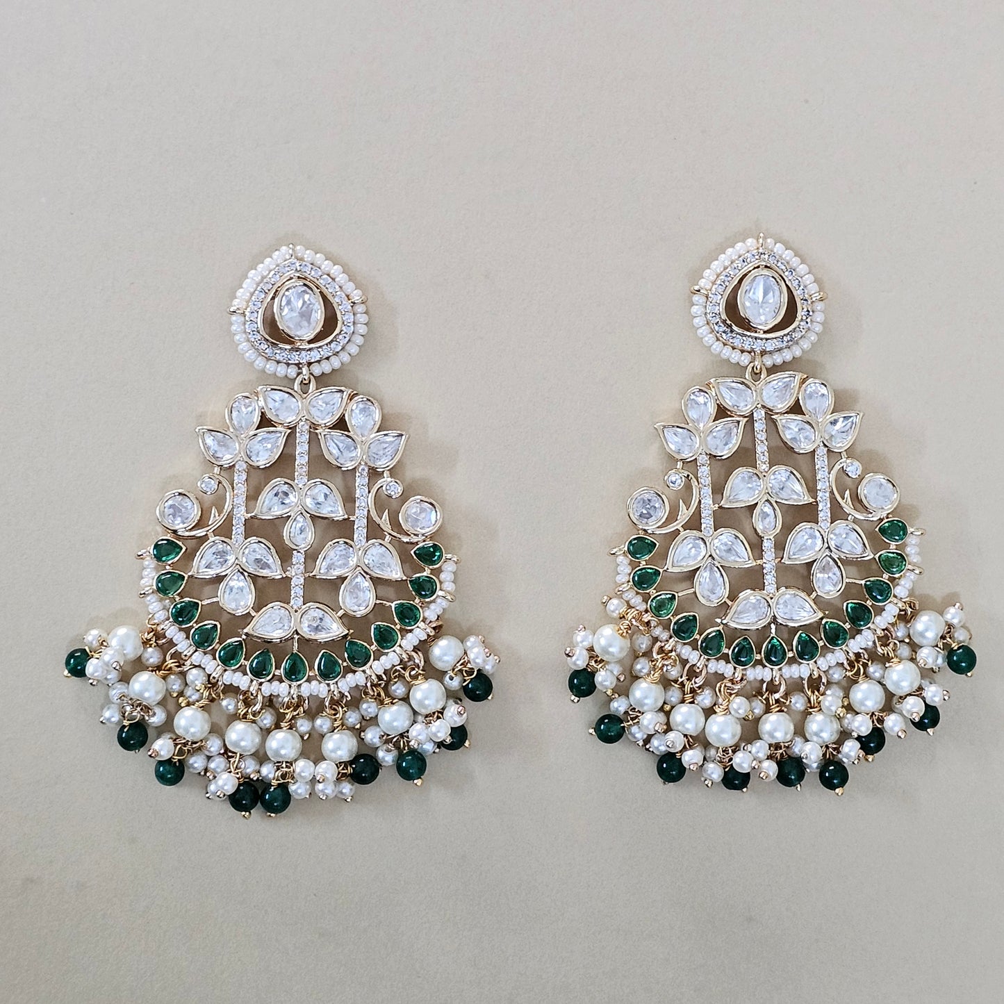 Sunshine KundanLong Earrings