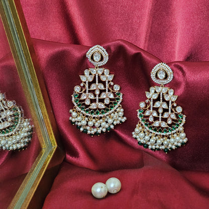 Sunshine KundanLong Earrings
