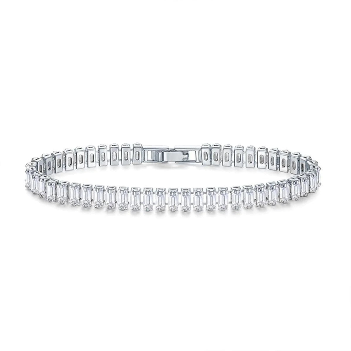 Baguatte of Luxury Tennis Bracelet