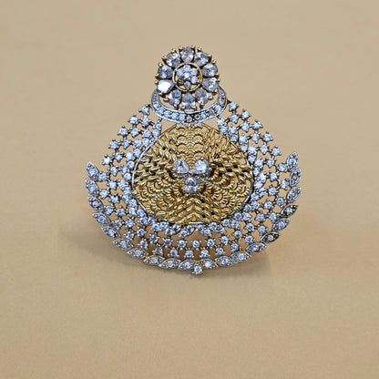 Golden loom Ring