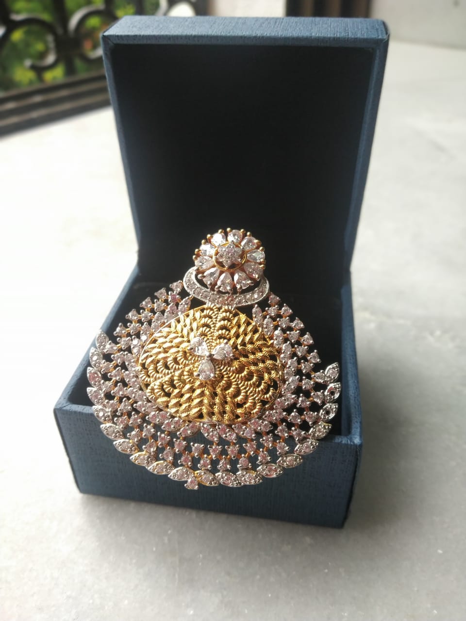 Golden loom Ring