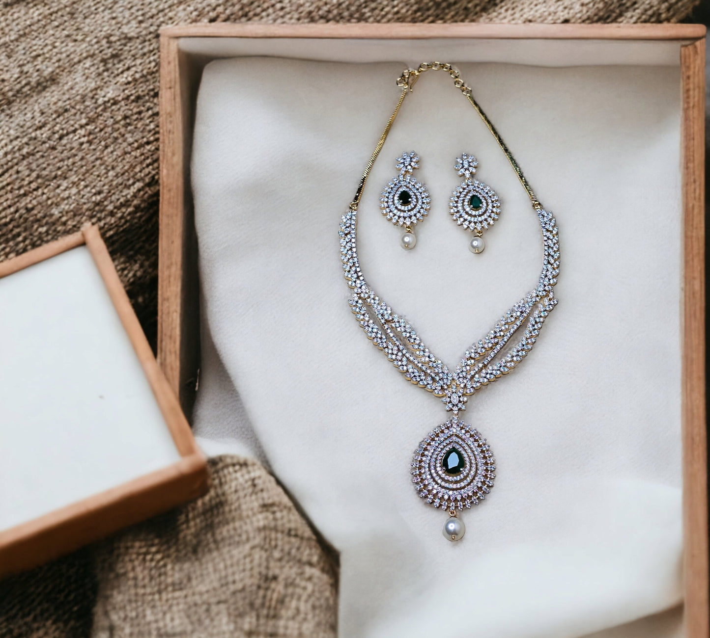 Asmira  Diamond necklace SET