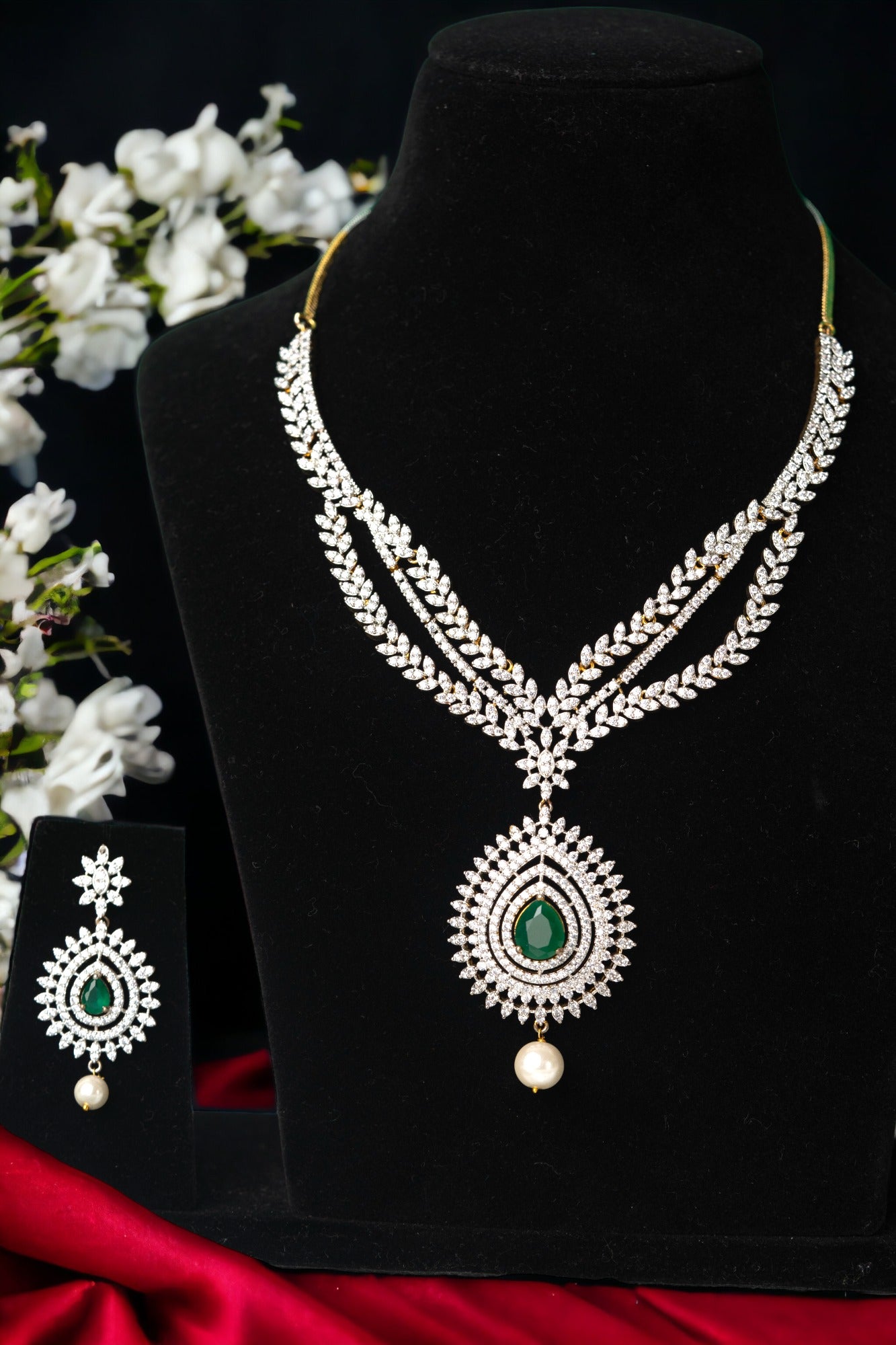 Asmira  Diamond necklace SET