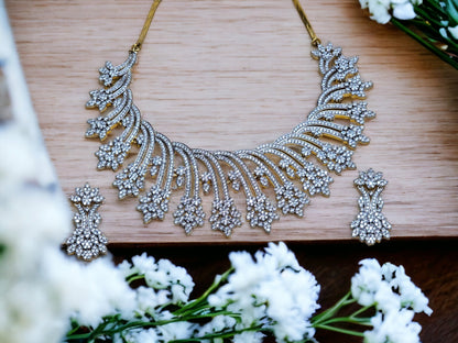 SABRINA  Diamond necklace Set