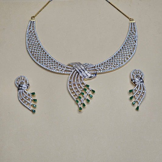 RAVISH Diamond necklace Set