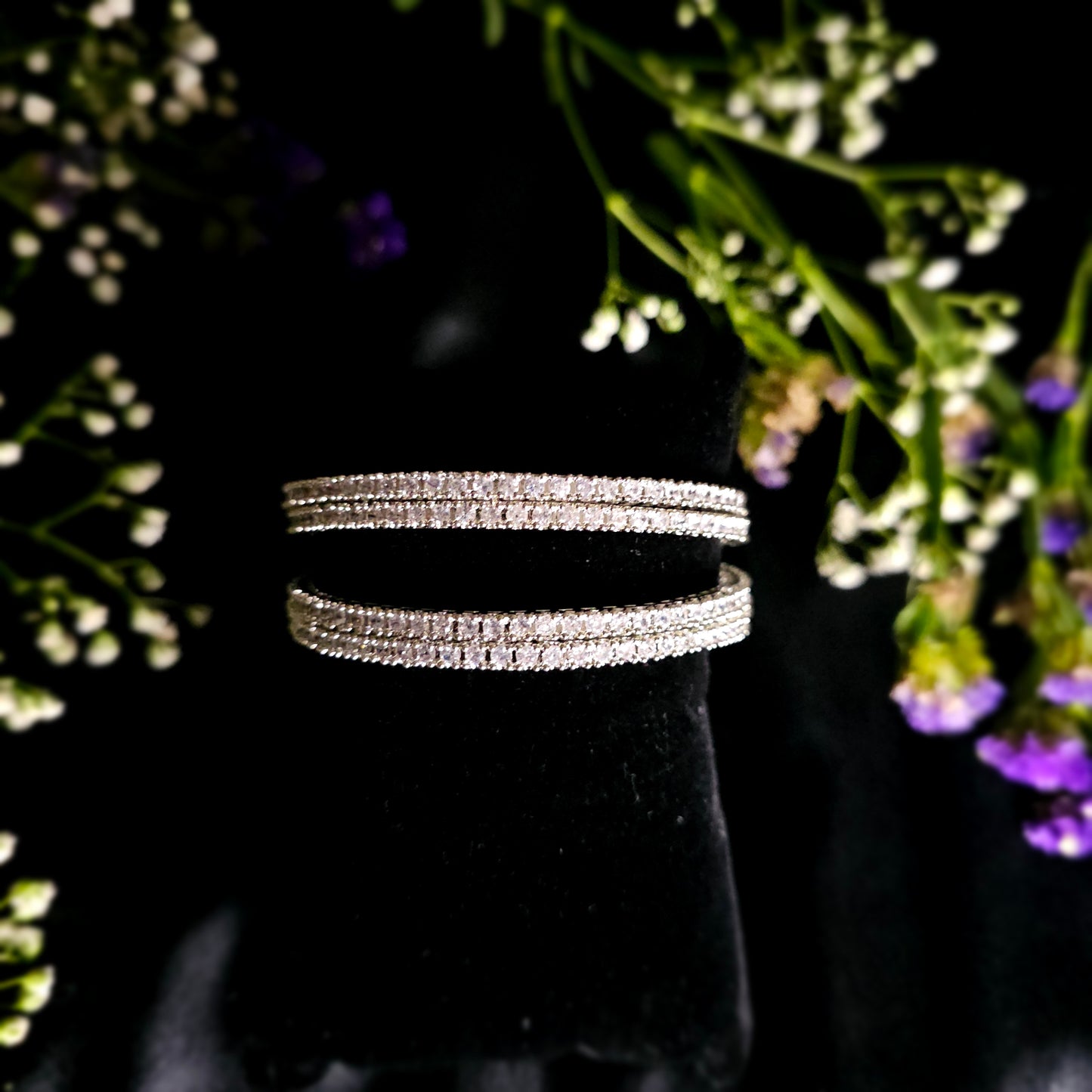 Aliya  Diamond Bangles