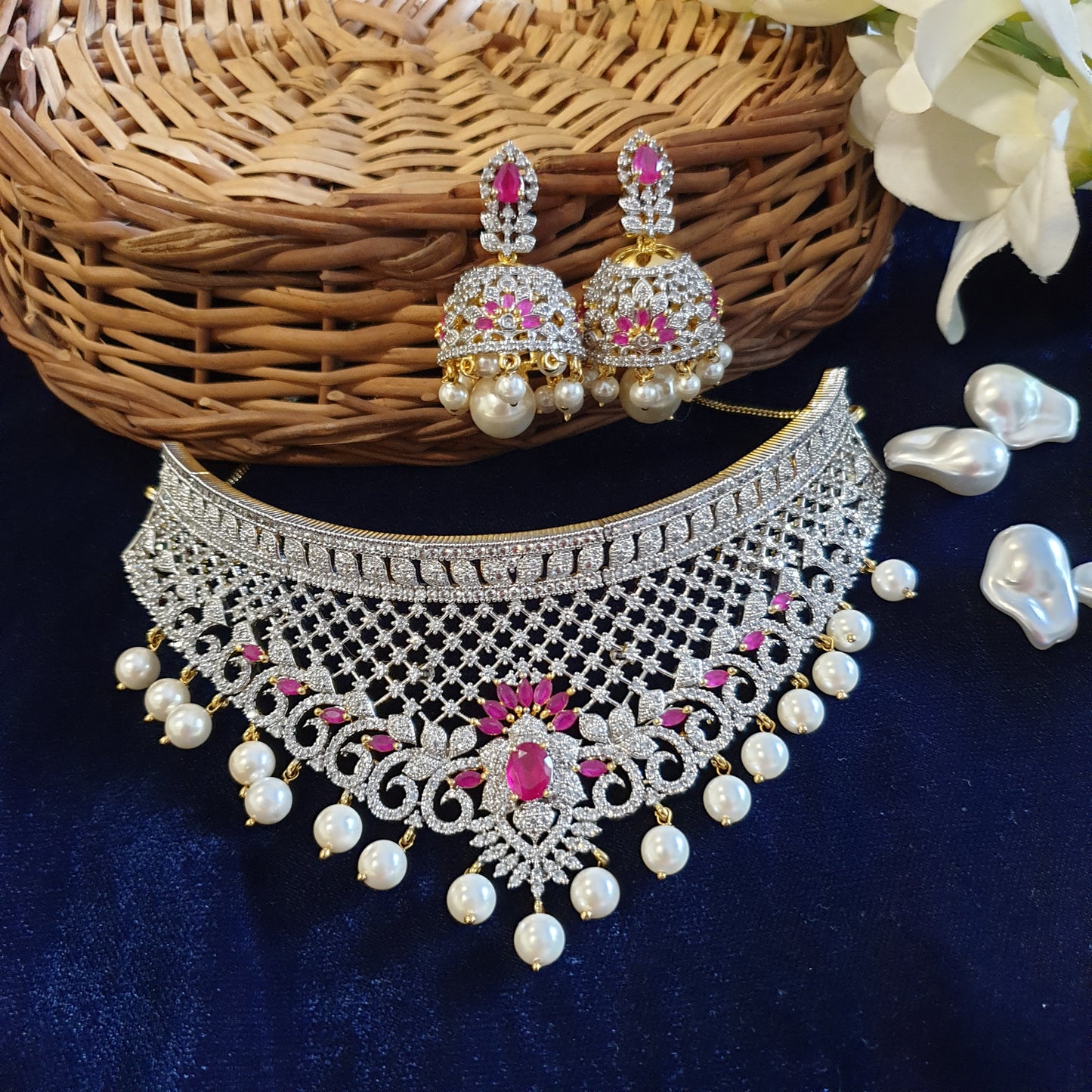 ZEINA bridal necklace SET