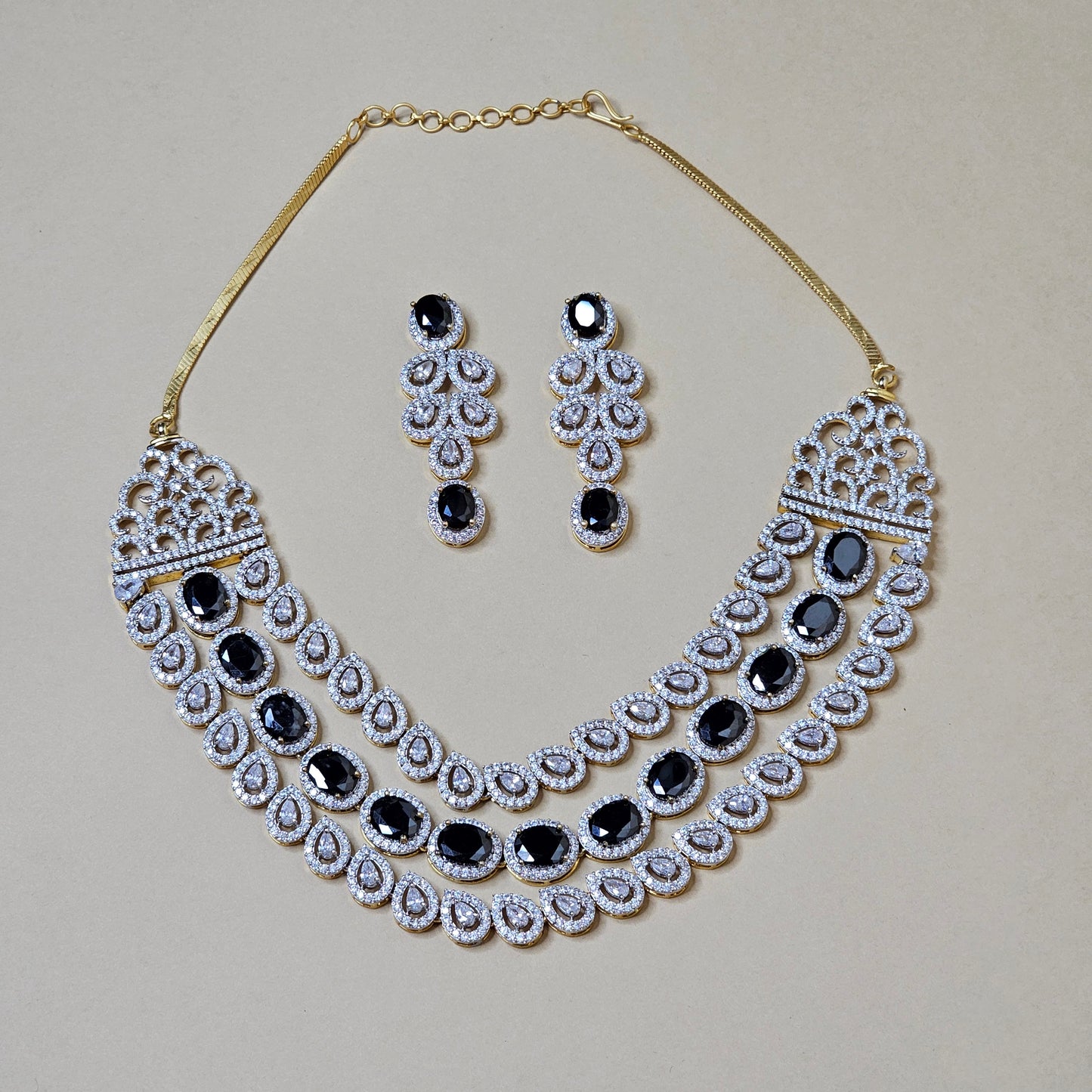 Erin  Diamond Necklace Set