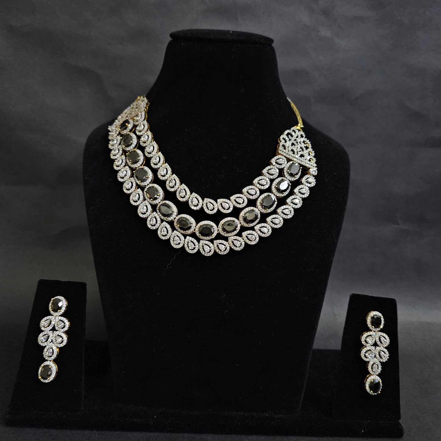 Erin  Diamond Necklace Set