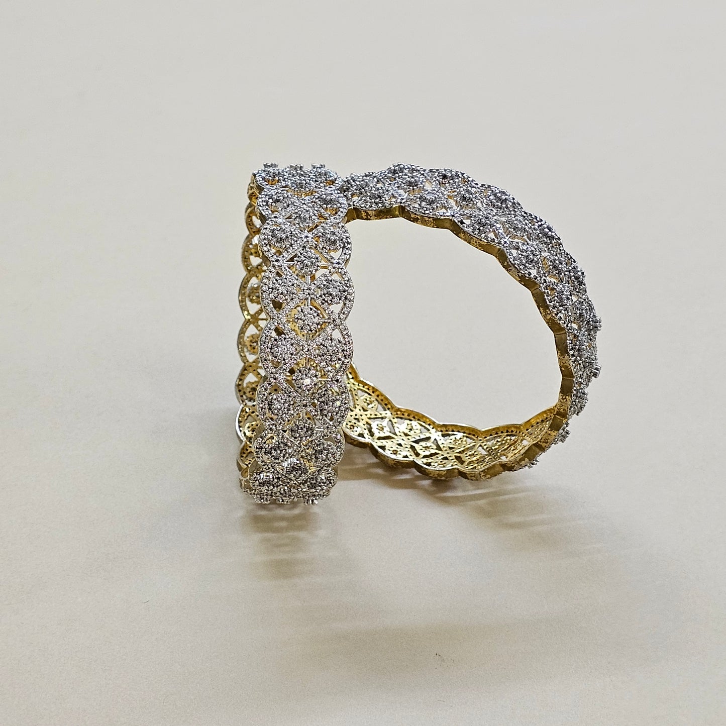 Abree  Diamond Bangles