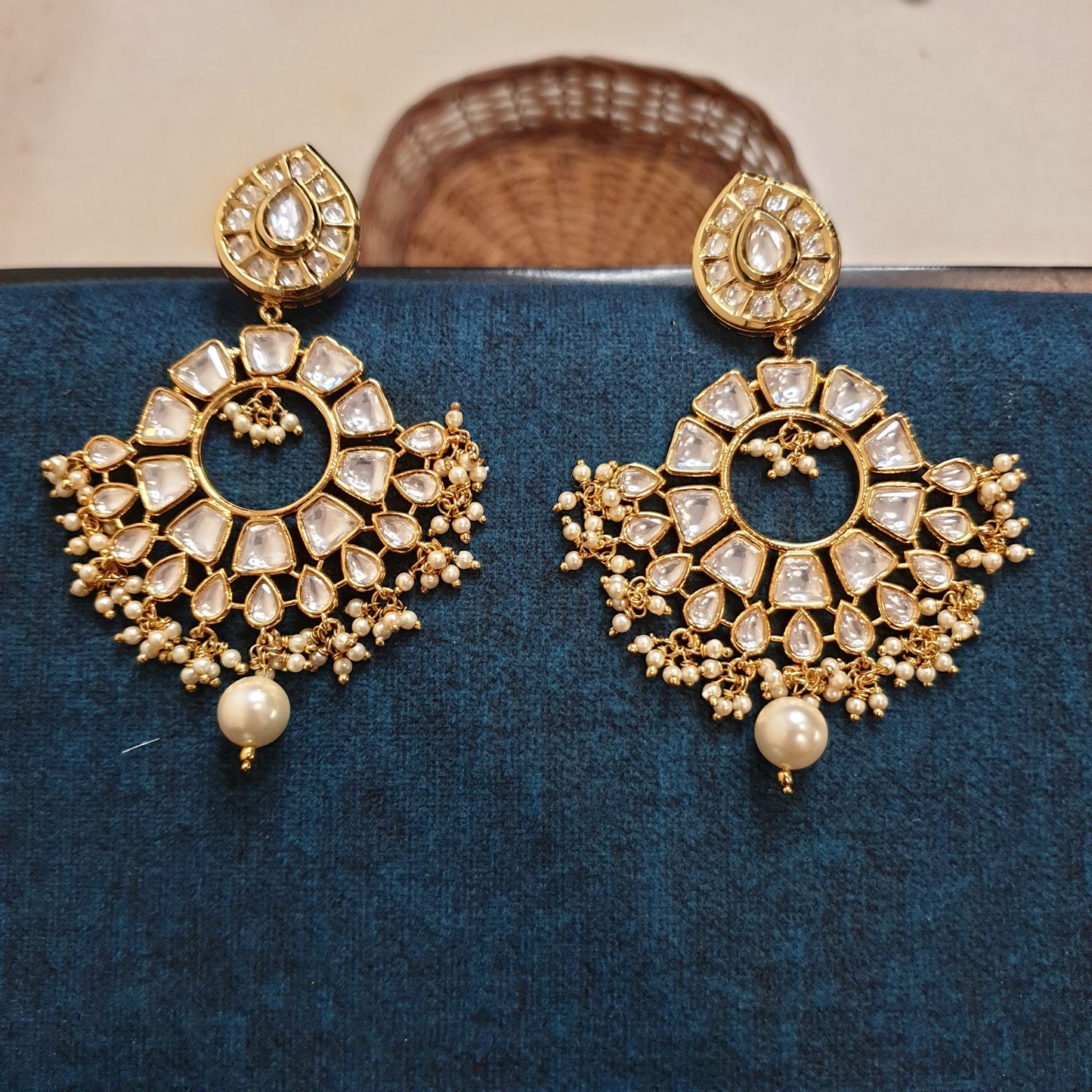 Ahyana Bridal Kundan Necklace Set