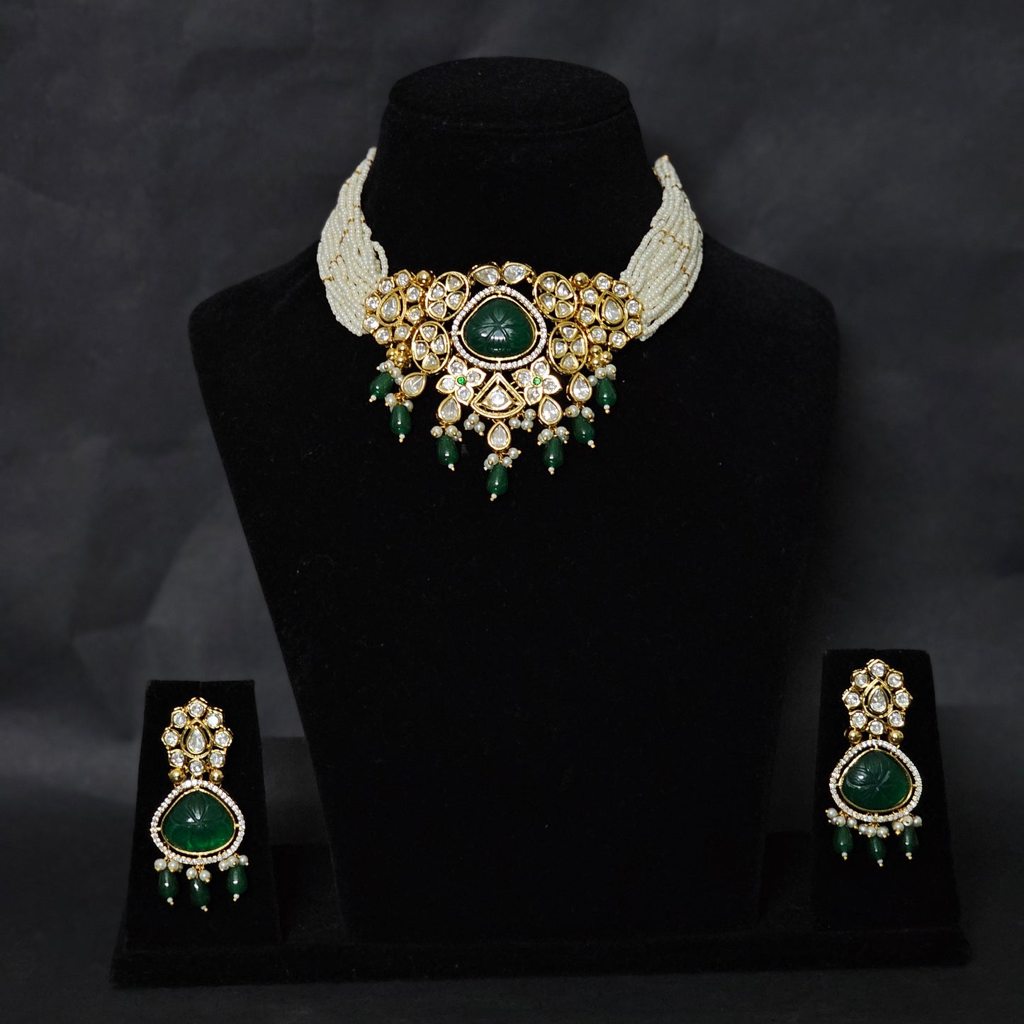 Grace Kundan Choker  Set