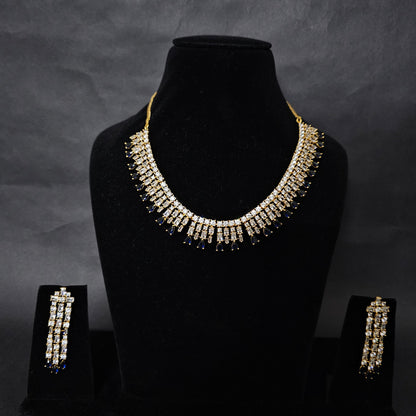 Silvia  Diamond Necklace Set