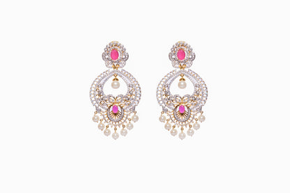 Moon Long Earrings
