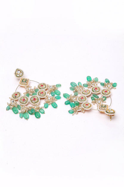 Kundan Chandbali Earrings 