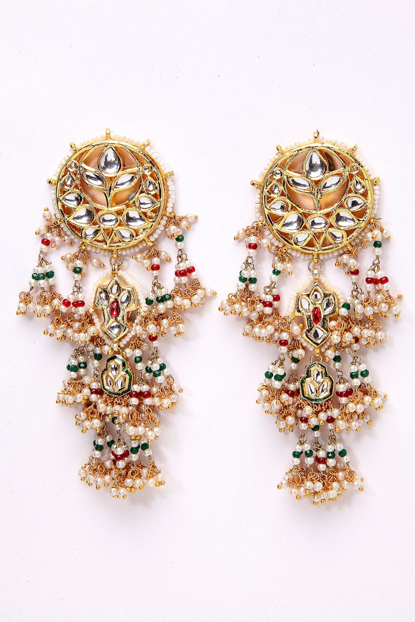 Kundan Dangler Earrings 