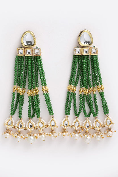 Kundan Dangler Earrings 