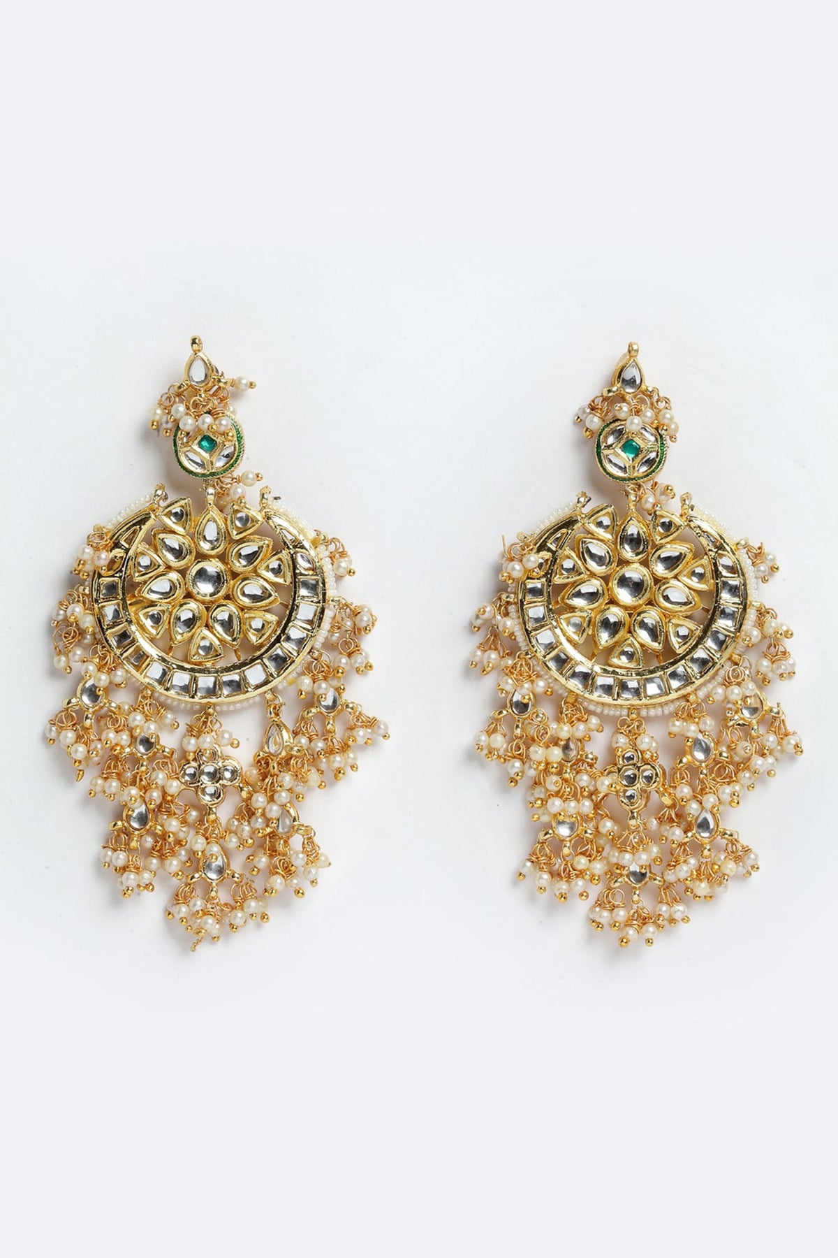 Kundan Floral Earrings 