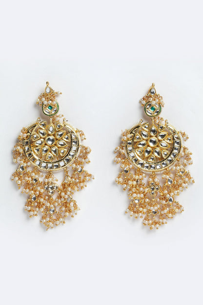Kundan Floral Earrings 