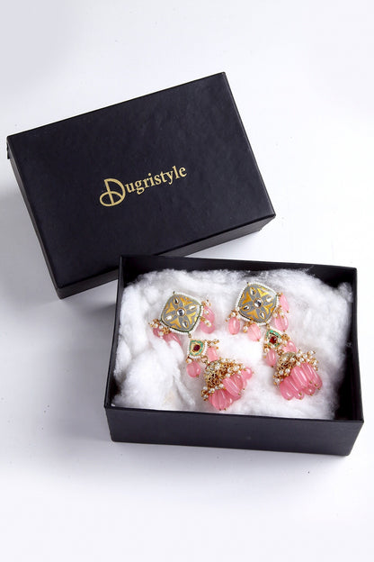 Meenakari Jhumkas 