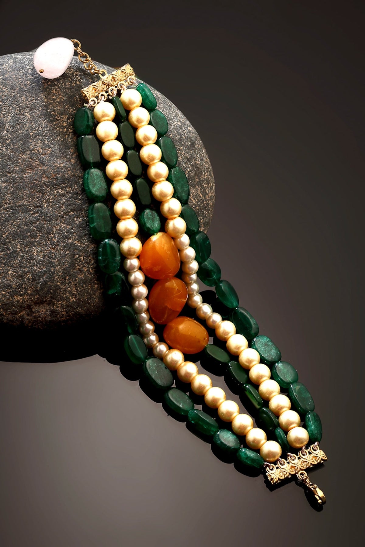 Stone Embellished Bracelet 
