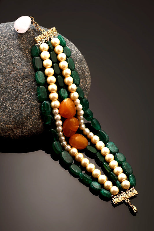 Stone Embellished Bracelet 
