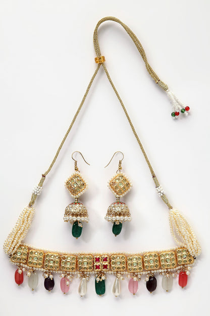 Carved Necklace Set 