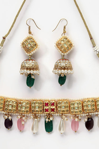 Carved Necklace Set 