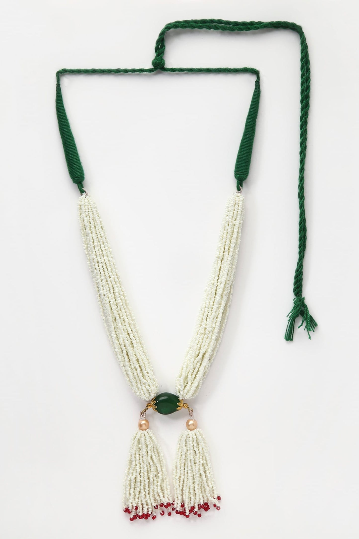 Pearl Embellished Necklace 