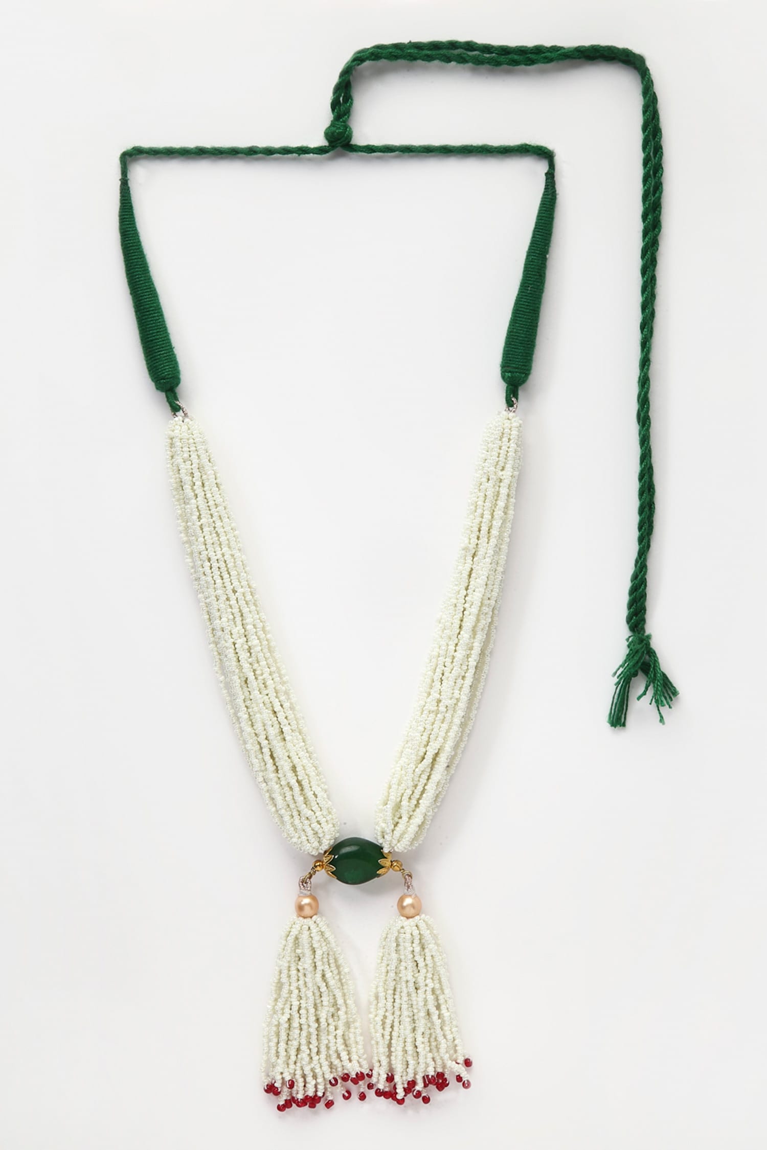 Pearl Embellished Necklace 
