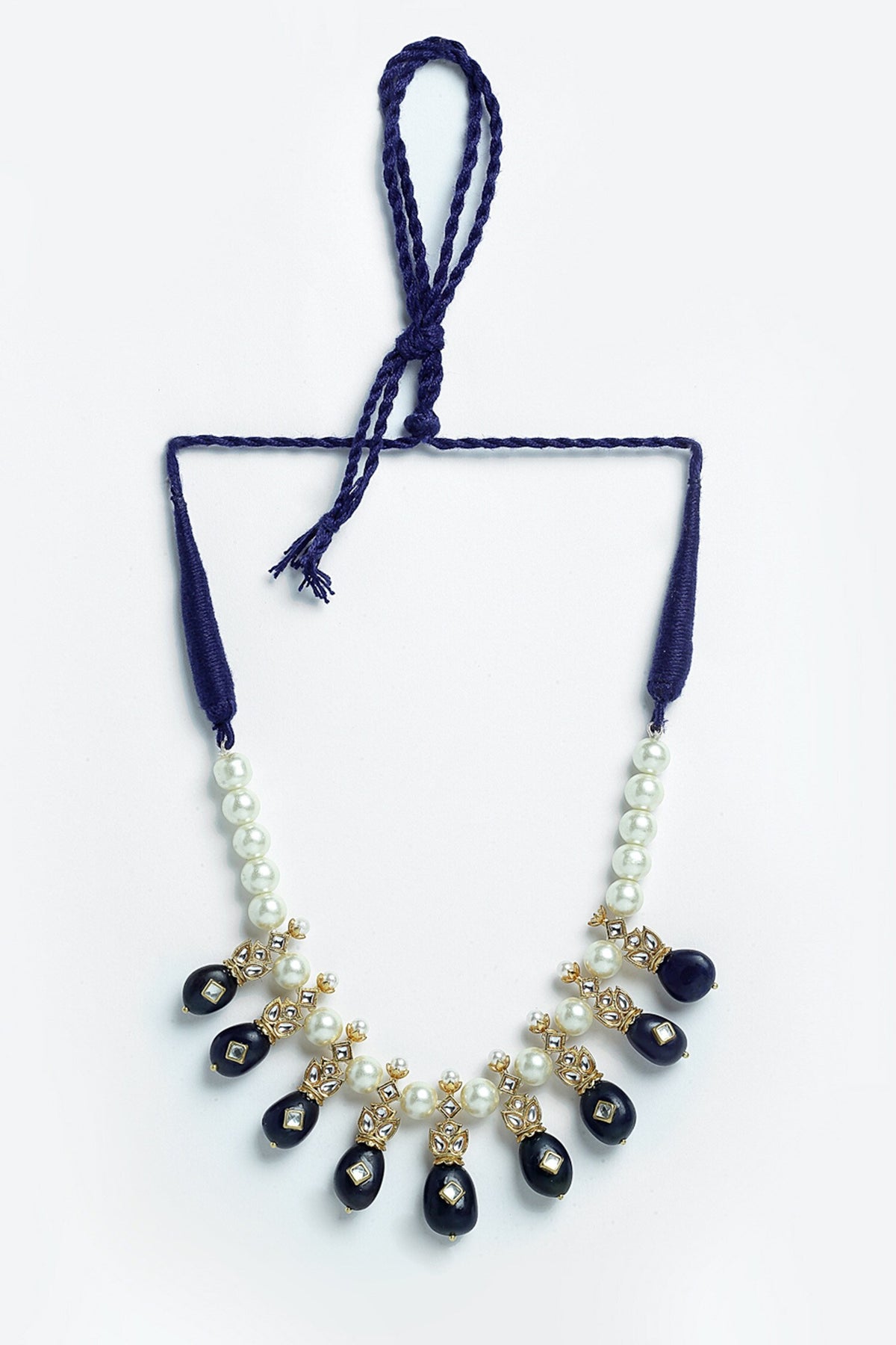 Pearl Embellished Necklace 