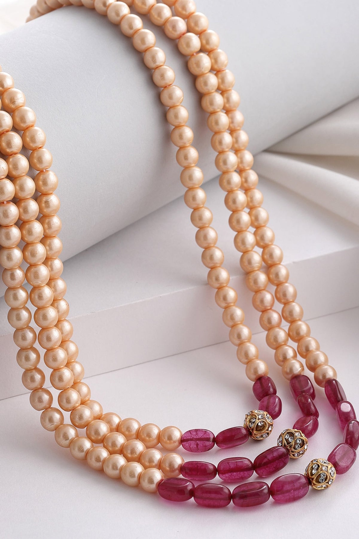 Pearl Layered Necklace 