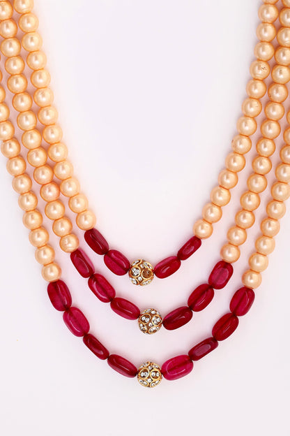 Pearl Layered Necklace 