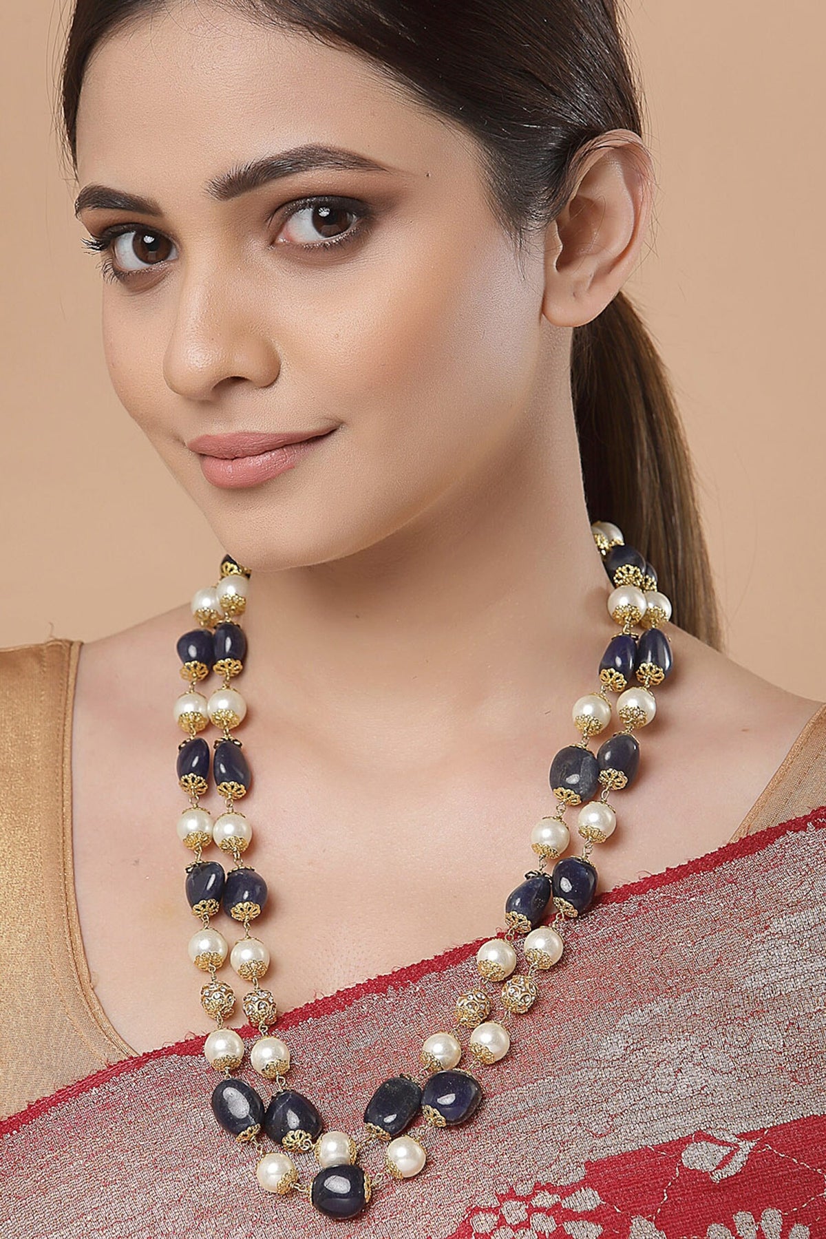 Layered Long Necklace 