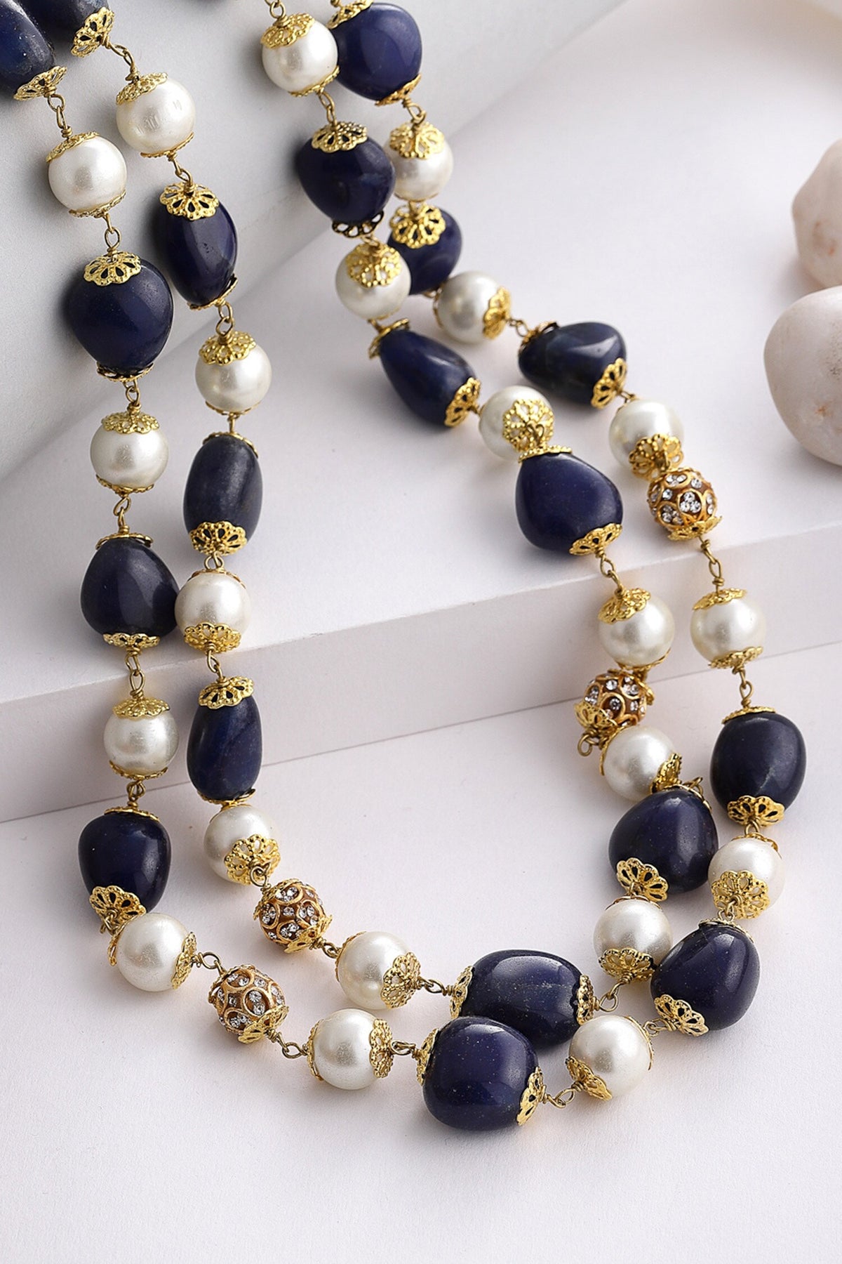 Layered Long Necklace 
