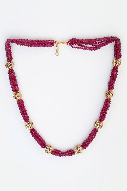 Stone Embellished Necklace 