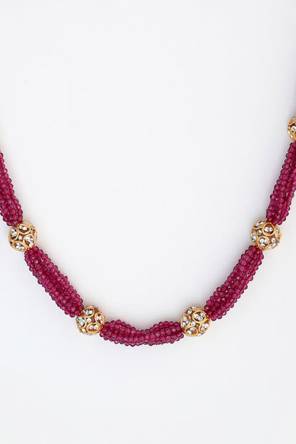 Stone Embellished Necklace 
