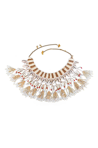 Bead Drop Choker 