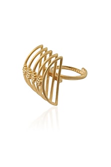Gold Plated Handcrafted "Mini Meend" Ring