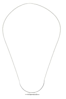 Silver Finish Handcrafted " Manka" Necklace