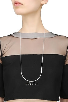 Silver Finish Handcrafted " Manka" Necklace