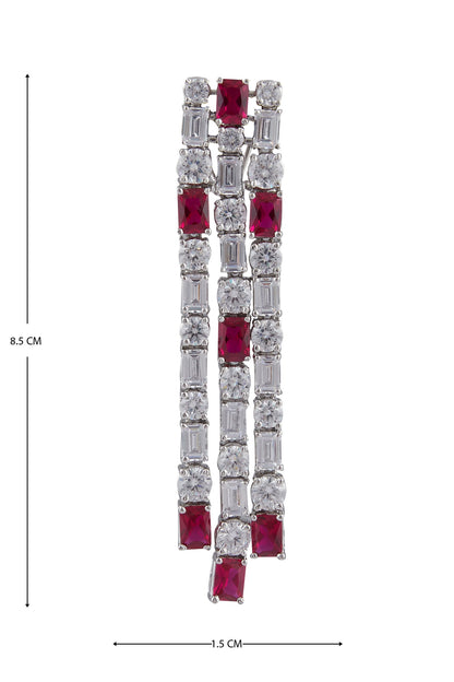 Crystal Long Earrings 